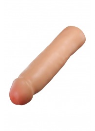 Телесная насадка-удлинитель Tenacity - 21,6 см. - Blush Novelties - в Калуге купить с доставкой
