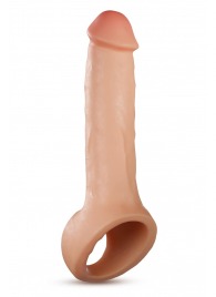 Телесная насадка-удлинитель Thrive 8.75 Inch Realistic Penis Extender Sleeve - 22,2 см. - Blush Novelties - в Калуге купить с доставкой