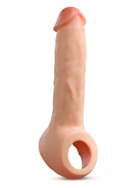 Телесная насадка-удлинитель Thrive 8.75 Inch Realistic Penis Extender Sleeve - 22,2 см. - Blush Novelties - в Калуге купить с доставкой