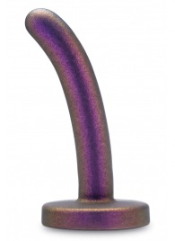 Фиолетовая насадка с гладкой поверхностью Surrender 4.75 Inch Beginner Pegging Dildo - 12 см. - Blush Novelties - купить с доставкой в Калуге