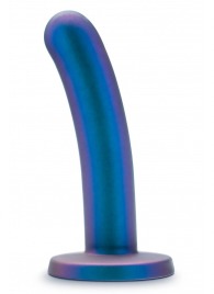 Синяя насадка с гладкой поверхностью Surrender 5.75 Inch Intermediate Pegging Dildo - 14,6 см. - Blush Novelties - купить с доставкой в Калуге