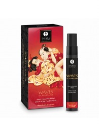 Оральный спрей Waves of Pleasure с ароматом клубники и шампанского - 20 мл. - Shunga - купить с доставкой в Калуге