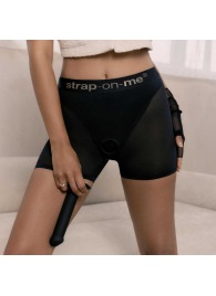 Трусики-шорты для фиксации насадок Strap-on-me Harness Lingerie Halo - size M - Strap-on-me - купить с доставкой в Калуге