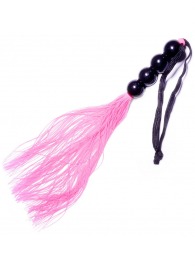 Розовая силиконовая плеть - 35,5 см. - Boys of Toys - купить с доставкой в Калуге