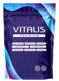 Презервативы с утолщенной стенкой VITALIS Premium Strong - 15 шт. - Vitalis - купить с доставкой в Калуге