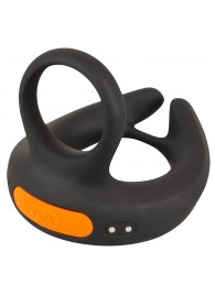 Черный вибростимулятор мошонки RC Scrotum Stimulator with Vibration - Orion - в Калуге купить с доставкой