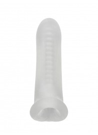 Белый фаллоудлинитель Striker - 13,5 см. - Lola Games - в Калуге купить с доставкой