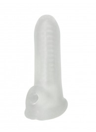 Белый фаллоудлинитель Striker - 13,5 см. - Lola Games - в Калуге купить с доставкой