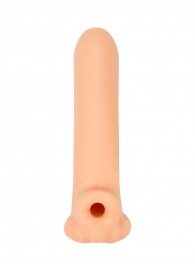 Телесный фаллоудлинитель Titan - 16,5 см. - Lola Games - в Калуге купить с доставкой