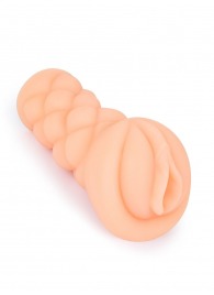 Телесный мастурбатор-вагина с вибропулей и эрекционными кольцами в комплекте - Sexy Girl - в Калуге купить с доставкой