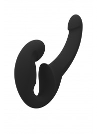 Черный безремневой страпон Share Lite - Fun Factory - купить с доставкой в Калуге