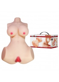 Мастурбатор-торс Aveline с 2 любовными тоннелями - Baile - в Калуге купить с доставкой