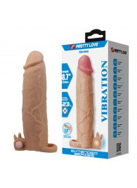 Телесная насадка на пенис Xerxes - 22 см. - Baile - в Калуге купить с доставкой