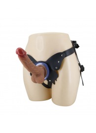 Поясной страпон Wells: трусики в форме бабочки и фаллоимитатор-насадка - Baile - купить с доставкой в Калуге