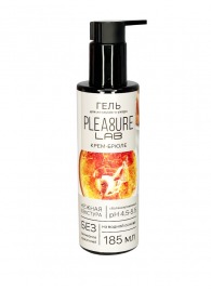 Съедобный лубрикант на водной основе Pleasure Lab с ароматом крем-брюле - 185 мл. - Pleasure Lab - купить с доставкой в Калуге