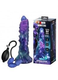 Фиолетовый яйцеродящий фаллоимитатор Duskwalker Sentinal на присоске - 22,4 см. - Baile - купить с доставкой в Калуге