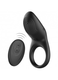 Черное эрекционное виброкольцо с пультом ДУ - Ibiza - в Калуге купить с доставкой