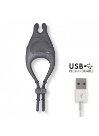 Черное эрекционное виброкольцо с управлением через приложение - Oninder - в Калуге купить с доставкой