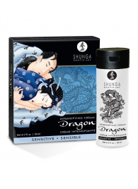 Интимный мужской крем SHUNGA DRAGON SENSITIVE - 60 мл. - Shunga - купить с доставкой в Калуге