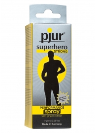 Спрей-пролонгатор длительного действия pjur SUPERHERO Strong Spray - 20 мл. - Pjur - купить с доставкой в Калуге