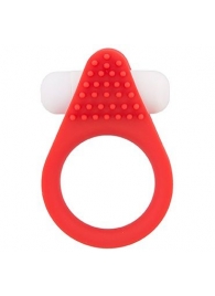 Красное эрекционное кольцо LIT-UP SILICONE STIMU RING 1 RED - Dream Toys - в Калуге купить с доставкой