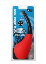 Анальный душ MENZSTUFF 310ML ANAL DOUCHE RED/BLACK - Dream Toys - купить с доставкой в Калуге