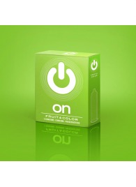 Цветные ароматизированные презервативы ON) Fruit   Color - 3 шт. - ON) - купить с доставкой в Калуге