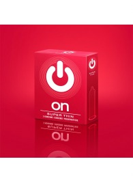 Супертонкие презервативы ON) Super Thin - 3 шт. - ON) - купить с доставкой в Калуге