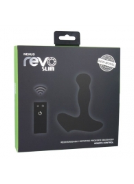 Чёрный перезаряжаемый массажёр предстательной железы NEXUS Revo Slim - Nexus Range - в Калуге купить с доставкой