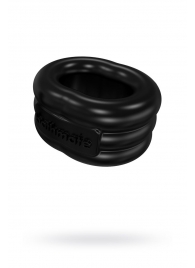 Чёрное эрекционное виброкольцо Stretch - Bathmate - в Калуге купить с доставкой