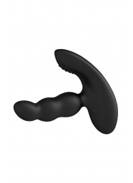 Черный силиконовый стимулятор простаты Levett Nitoc с пультом ДУ - Levett - в Калуге купить с доставкой