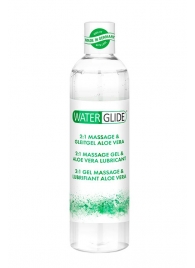 Гель-смазка 2-в-1 MASSAGE   LUBRICANT ALOE VERA - 300 мл. - Waterglide - купить с доставкой в Калуге