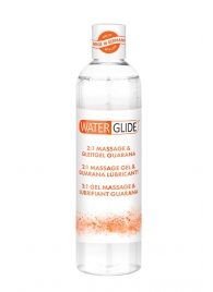 Гель-смазка 2-в-1 MASSAGE   LUBRICANT GUARANA - 300 мл. - Waterglide - купить с доставкой в Калуге