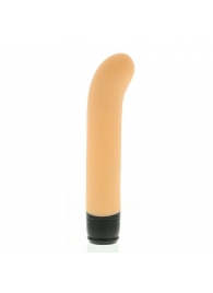 Телесный вибратор PURRFECT SILICONE CLASSIC G-SPOT - 17,5 см. - Dream Toys