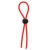 Красное эрекционное лассо с одной бусиной-утяжкой STRETCHY THIN LASSO - Dream Toys - в Калуге купить с доставкой