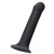 Черный фаллос на присоске Silicone Bendable Dildo L - 19 см. - Strap-on-me - купить с доставкой в Калуге