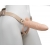 Телесный фаллопротез MEN STYLE с анальным стимулятором - 17,5 см. - LOVETOY (А-Полимер) - купить с доставкой в Калуге