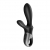 Черный анальный вибратор Heat Climax+ с функцией нагрева - 20,6 см. - Satisfyer - в Калуге купить с доставкой