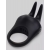 Черное эрекционное виброкольцо Sensation Rechargeable Vibrating Rabbit Love Ring - Fifty Shades of Grey - в Калуге купить с доставкой