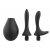 Черный анальный душ Nexus Anal Douche Set с 2 сменными насадками - Nexus Range - купить с доставкой в Калуге