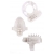 Набор из 3 прозрачных эрекционных колец с вибрацией Teasers Ring Kit - Chisa - в Калуге купить с доставкой