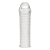 Текстурированная насадка на пенис Clear Textured Penis Enhancing Sleeve Extension - 16,5 см. - BlueLine - в Калуге купить с доставкой