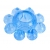 Голубая гелевая насадка-цветок - Toyfa Basic - в Калуге купить с доставкой