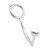 Кольцо на пенис с анальным стимулятором Stainless Steel Anal Hook   Cock Ring - BlueLine - в Калуге купить с доставкой