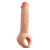 Телесная насадка-удлинитель Thrive 8.75 Inch Realistic Penis Extender Sleeve - 22,2 см. - Blush Novelties - в Калуге купить с доставкой