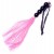 Розовая силиконовая плеть - 35,5 см. - Boys of Toys - купить с доставкой в Калуге