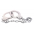 Наручники из металла с длинной цепочкой CHROME HANDCUFFS METAL HANDCUFFS W. KEY - NMC - купить с доставкой в Калуге