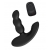 Черный силиконовый стимулятор простаты Levett Nitoc с пультом ДУ - Levett - в Калуге купить с доставкой
