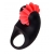 Чёрно-красное эрекционное виброкольцо Erotist - Erotist Adult Toys - в Калуге купить с доставкой
