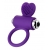 Фиолетовое виброкольцо с ресничками JOS PERY - JOS - в Калуге купить с доставкой